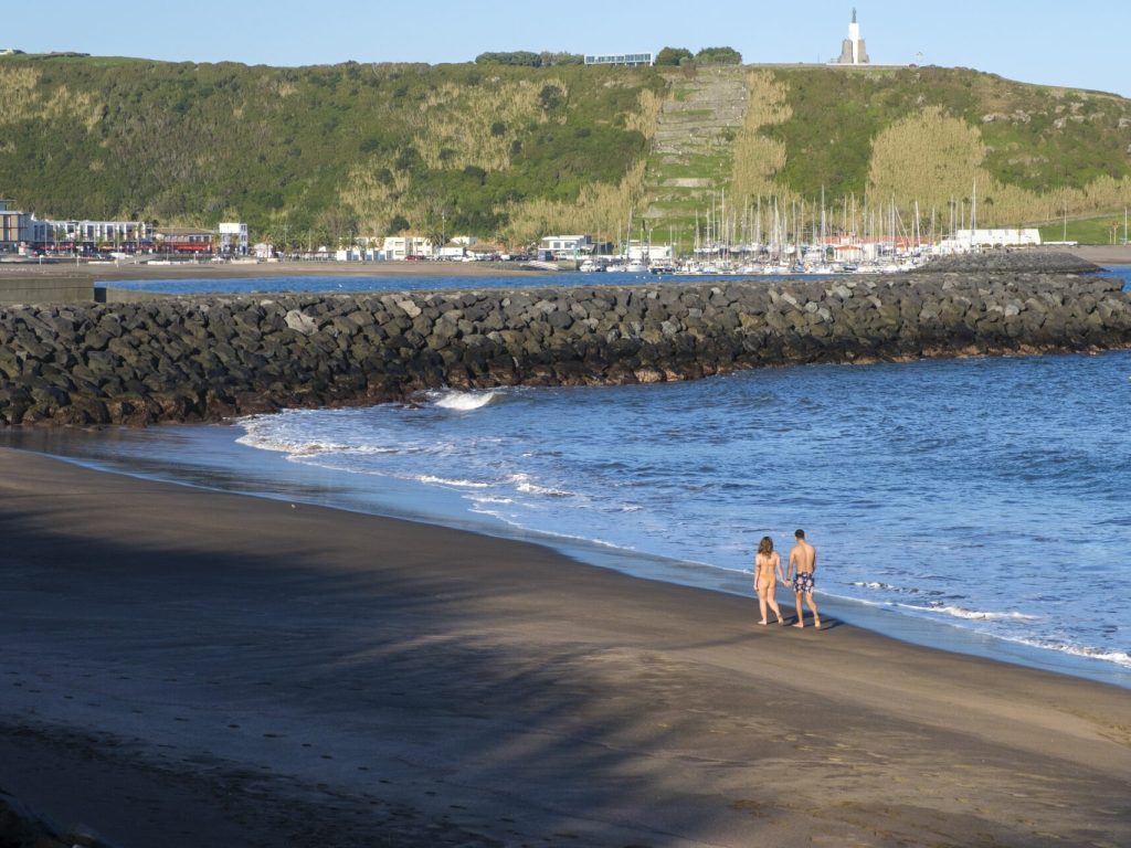 Praia dos sargentos en terceira