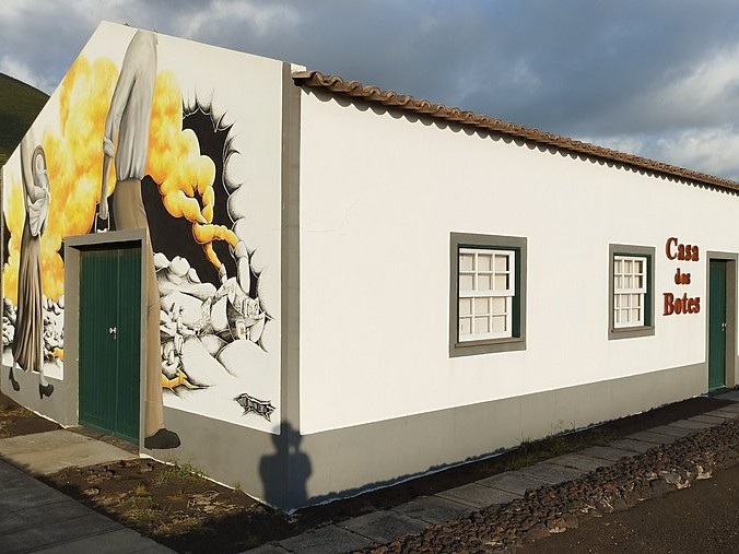 Casa dos Botes en Faial, Azores
