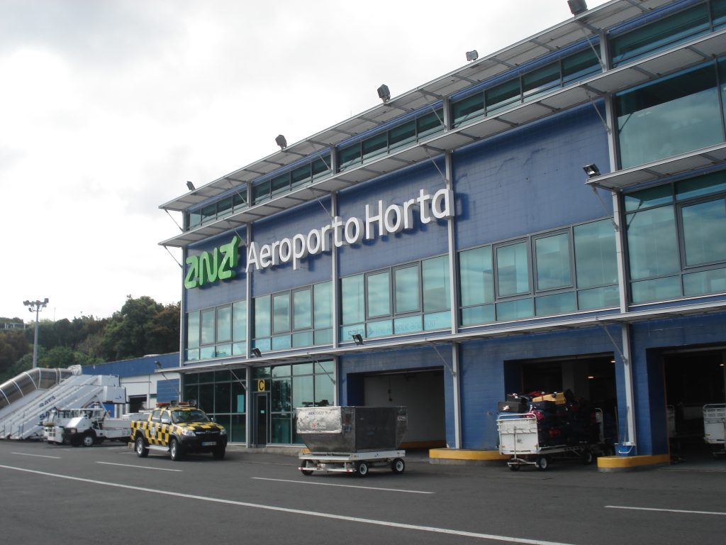 Aeropuerto de Horta en Faial