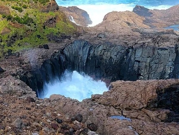 Agualva en la isla de terceira