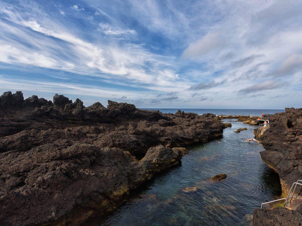 Piscinas Naturales de Biscoitos en Terceira