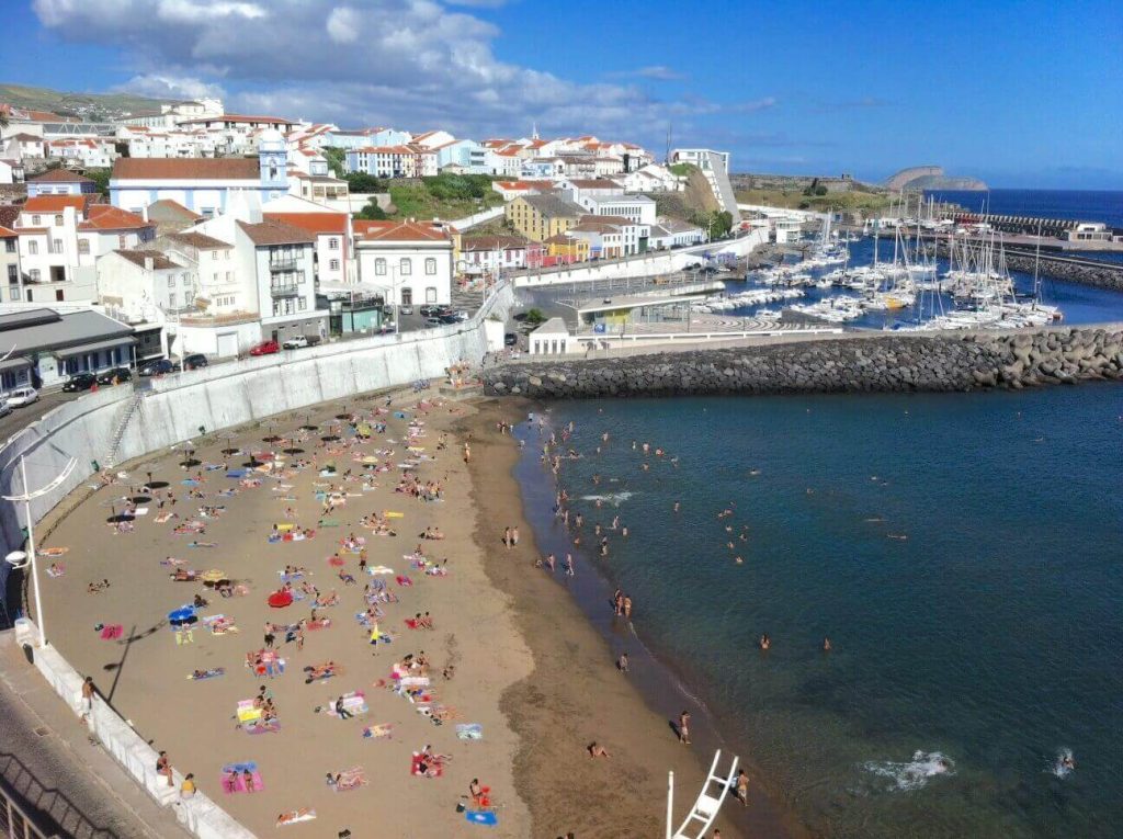 Zona Balnear da Prainha en Angra do Heroismo